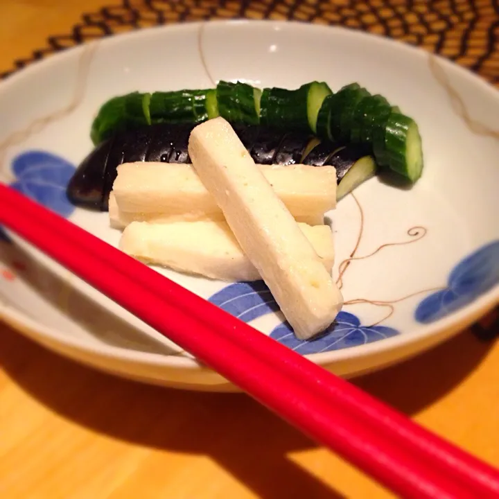 Snapdishの料理写真:japanese pickles|Sumie Fujinamiさん