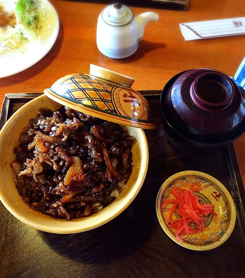 牛丼  伊勢おかげ横丁 豚捨|＊さくら＊さん