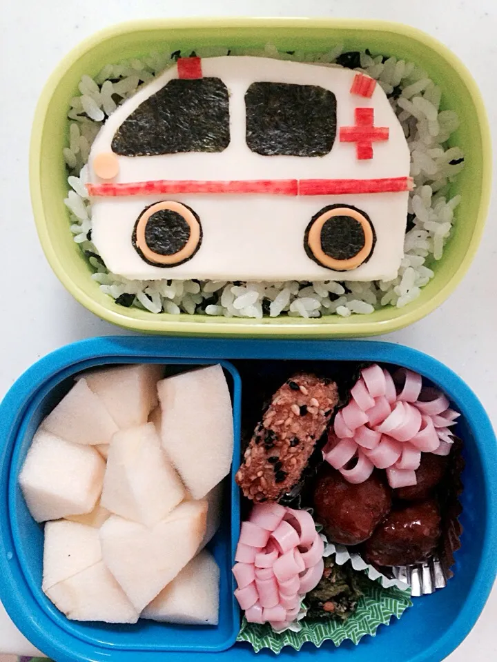 長男学童弁当\( ö )/|茉莉さん