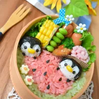 Snapdishの料理写真:スイカむしゃむしゃペンギンず