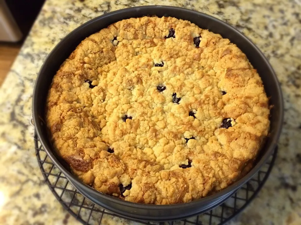 Streusel Käse Kuchen mit Kirsch|Nanaさん