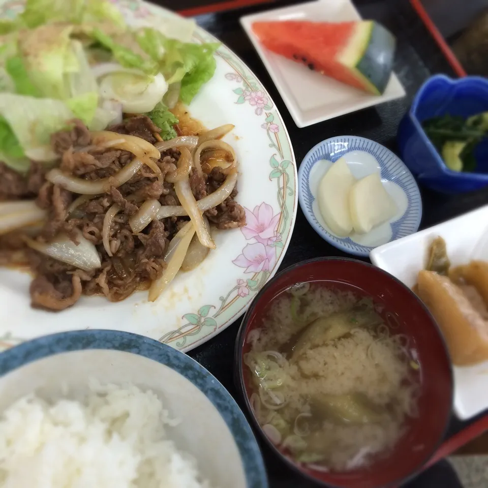 サクラ焼肉定食|そらまめさん