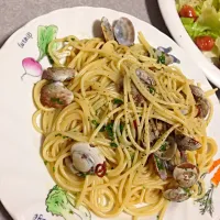 Snapdishの料理写真:あさりパスタ|よったかさん