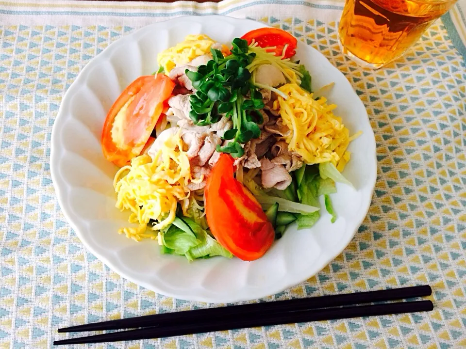 冷しゃぶごまだれ麺|ayakaさん