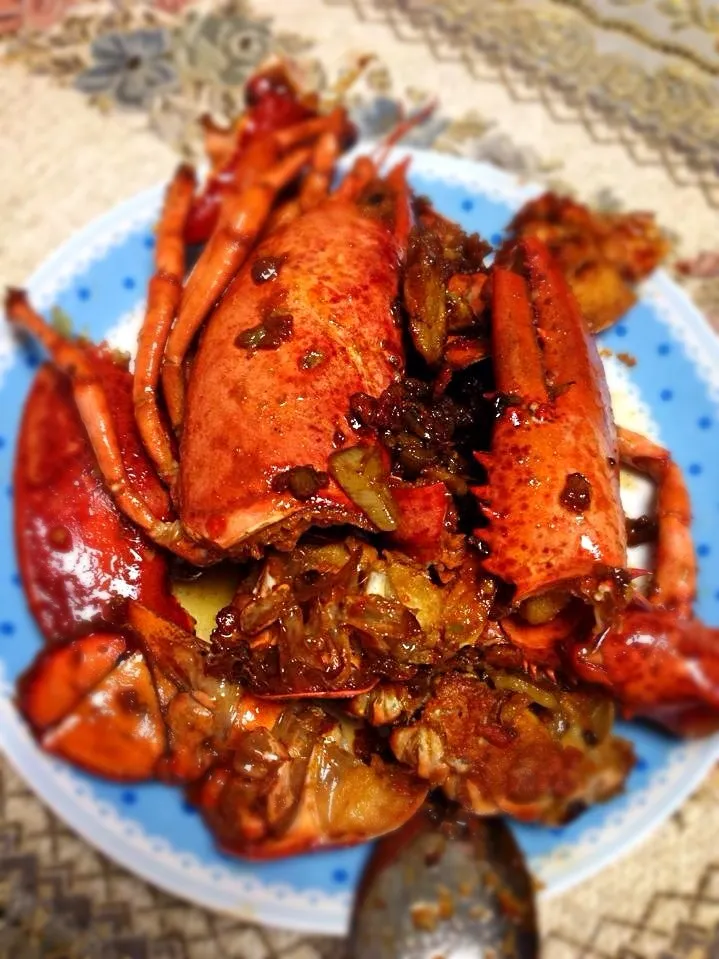 ** Sautéed GarLic Lobster**😝|Irish Zaragozaさん