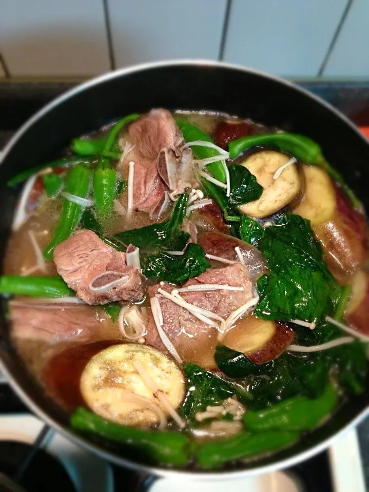 **Pork & Veggies in Tamarind br0th**🐷🍲😉|Irish Zaragozaさん