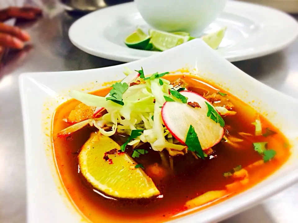 Snapdishの料理写真:Pozole (traditional)|Chef de cusineさん