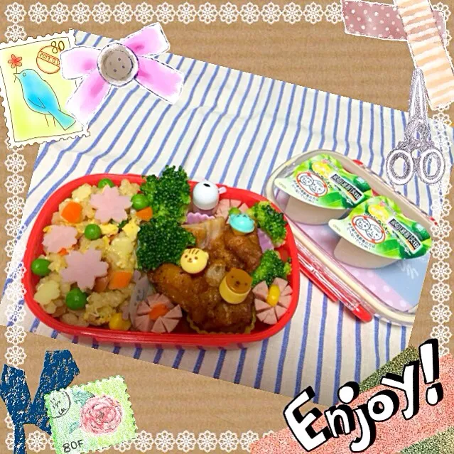 Snapdishの料理写真:今日のお弁当🎵|ユウカさん