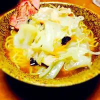 娘の自作 〆ラーメン|takeさん