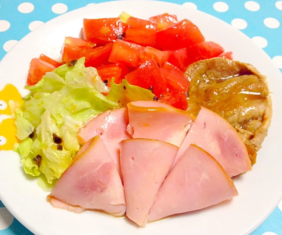 Fresh Ham& pork salad|Liezlさん