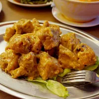 Snapdishの料理写真:Chinese style lemon chicken|Aleenaさん