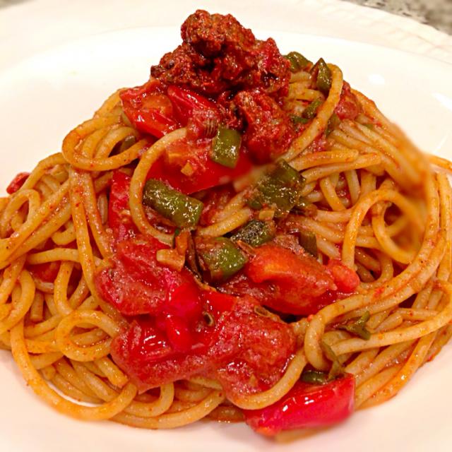 Spaghetti con la Sardella/Fabio Palmieri SnapDish[スナップディッシュ] (IDKmyPGa)
