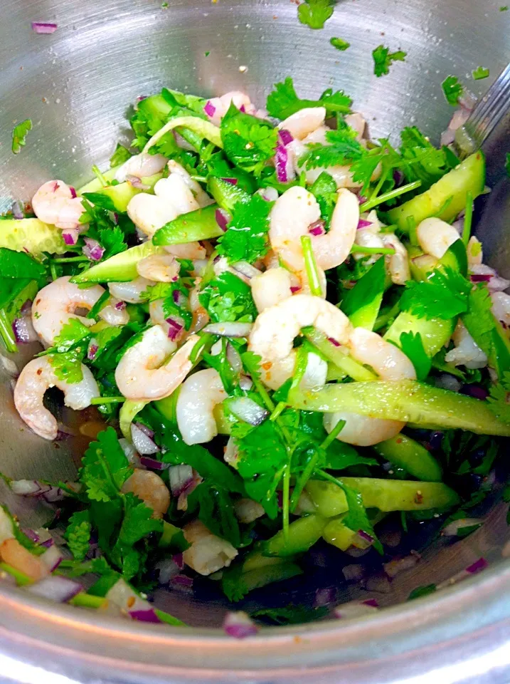 Thai shrimp salad|Naomi Hoganさん