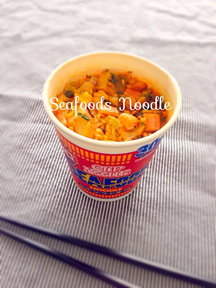 Seafoods Noodle|thanksanさん