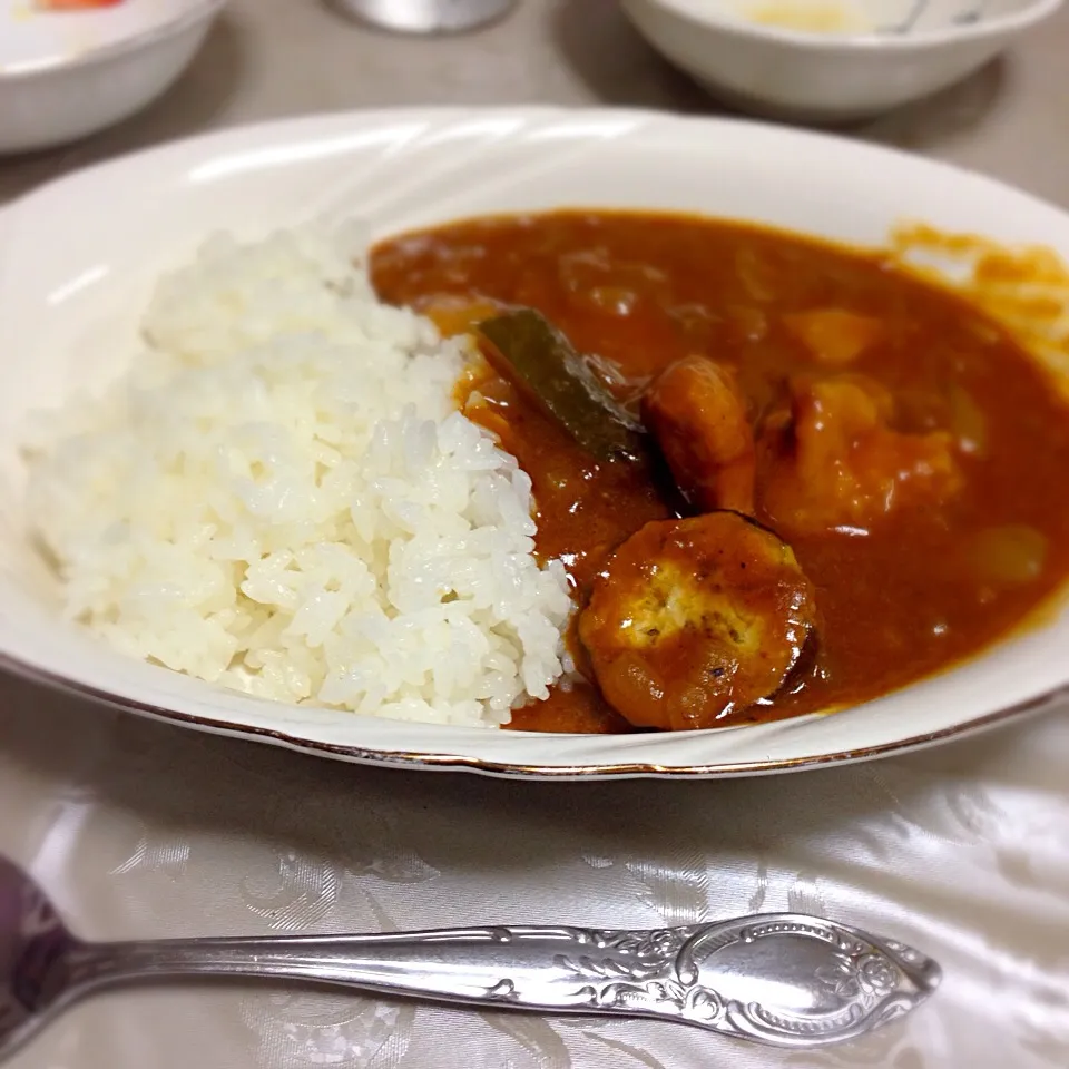 夏野菜たっぷりチキンカレー|九條 一希さん