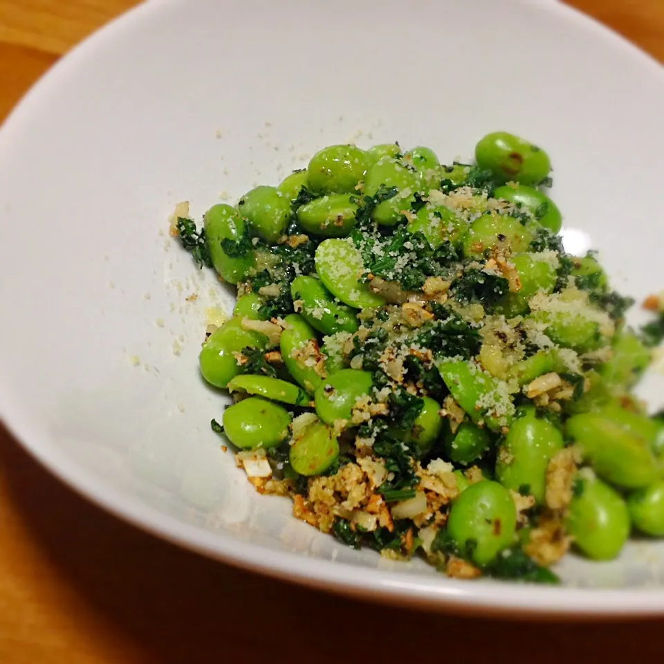 Snapdishの料理写真:うずまき（´-`）さんの料理 枝豆のグリル|さちこ(さがねっち)さん