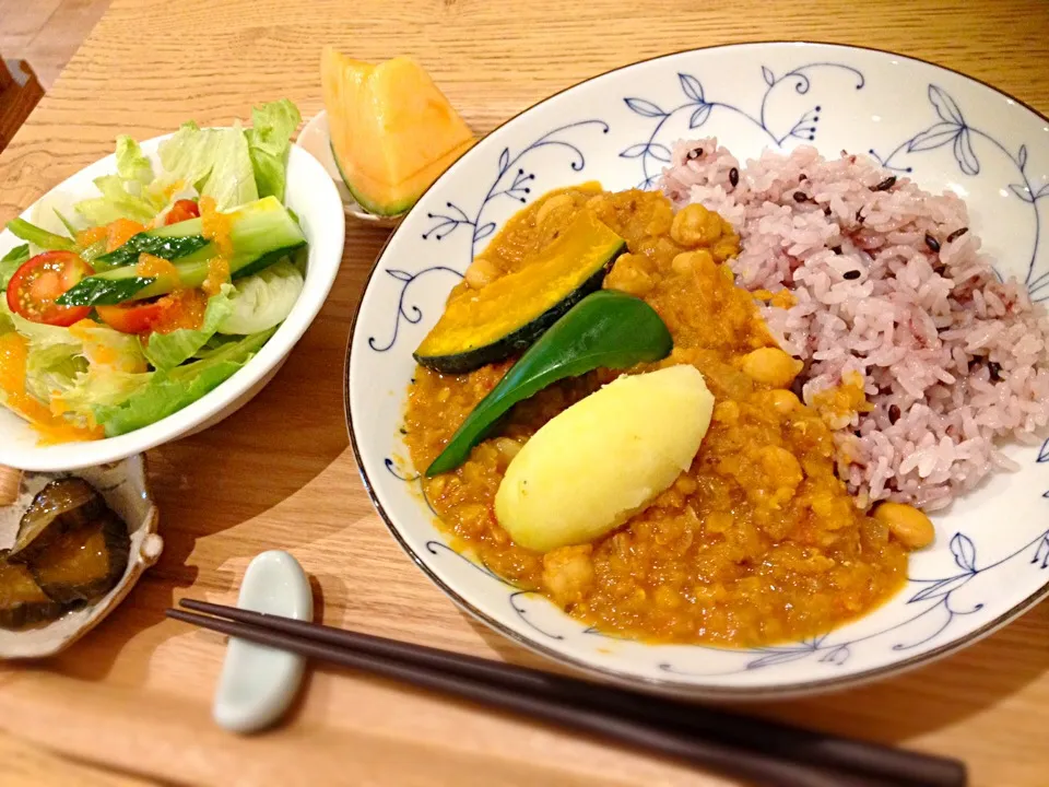 動物性食品と乳製品を使っていないカレーライス|もちゆみさん