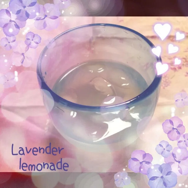 Lavender lemonade   ラベンダーシュガーでレモネード|cocoaさん