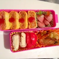 オムライス弁当|福ちゃんさん