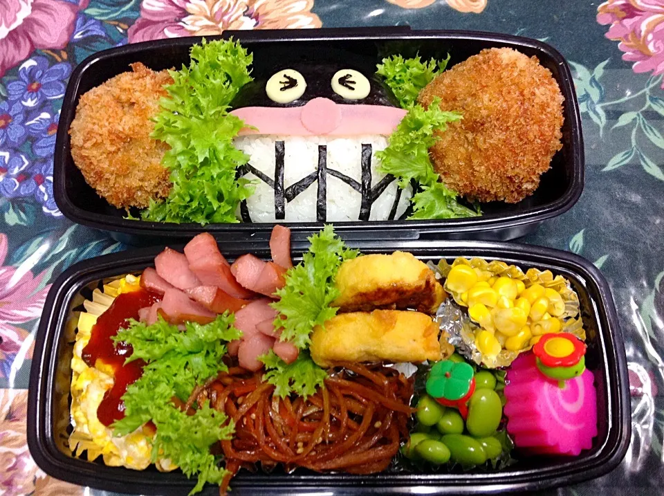 バイキンマン弁当|みーこさん