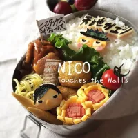 自己満キャラ弁2♪|mionanさん