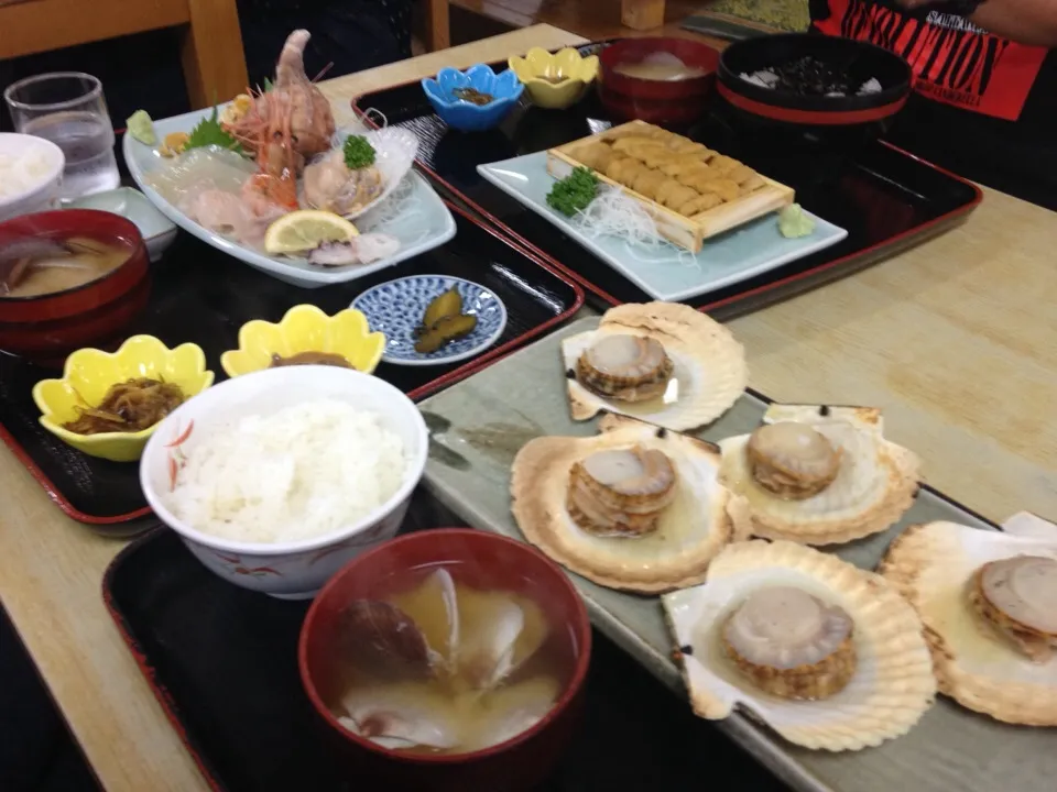 ホタテ焼き定食|こたさん