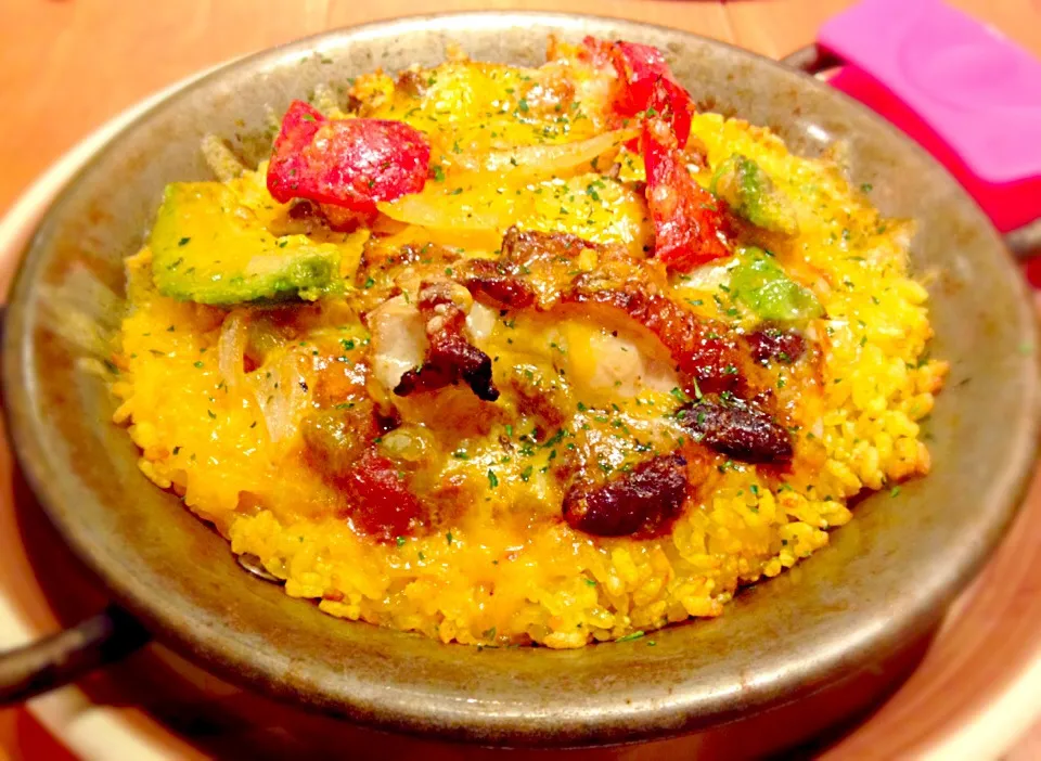 Spicy Chicken & Avocado Paella|Liezlさん