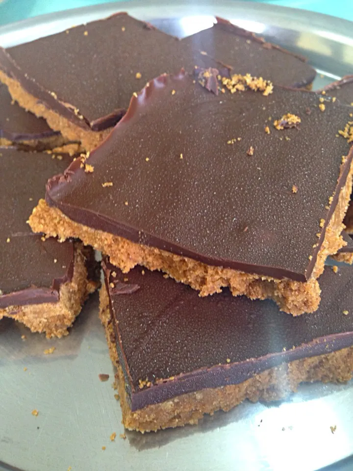 chocolate peanut butter bars|joanne tanさん