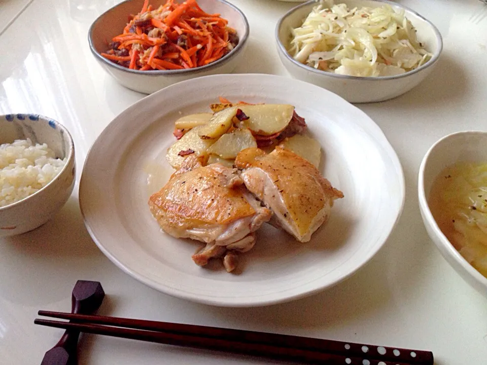 Snapdishの料理写真:今日の夕ご飯|河野真希さん