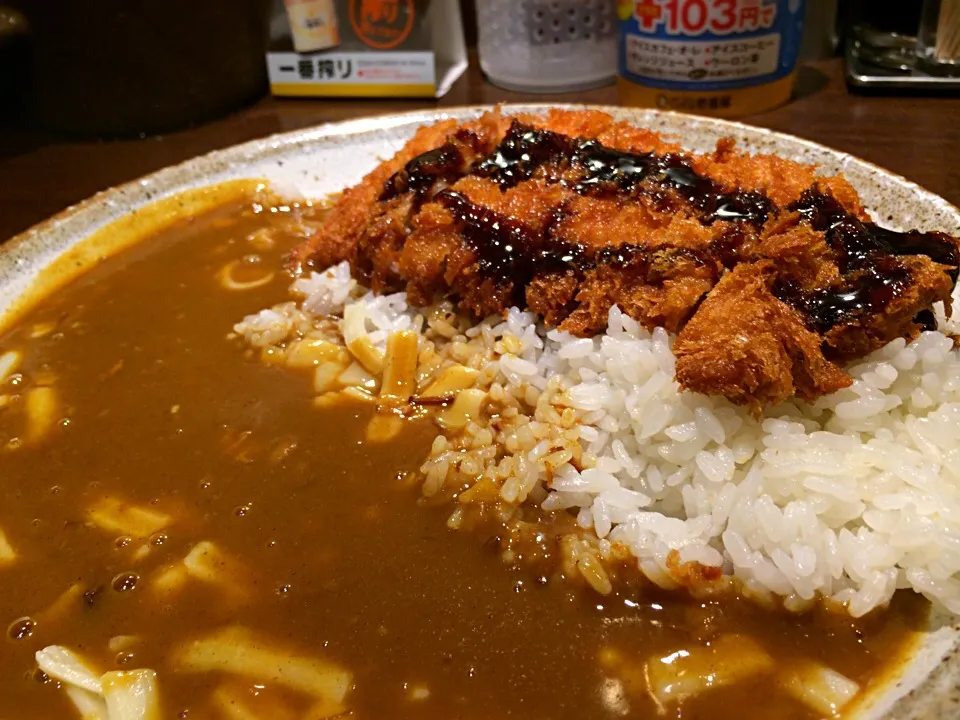 手仕込とんかつカレーにチーズ|hirotomoさん