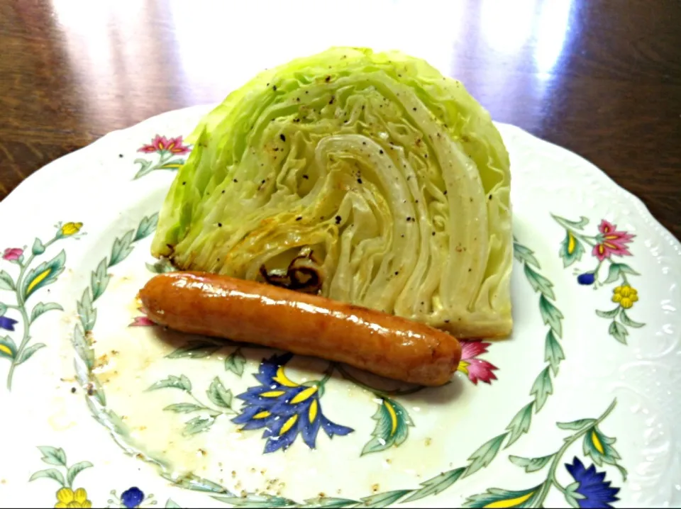 Snapdishの料理写真:キャベツステーキ|m.s.さん