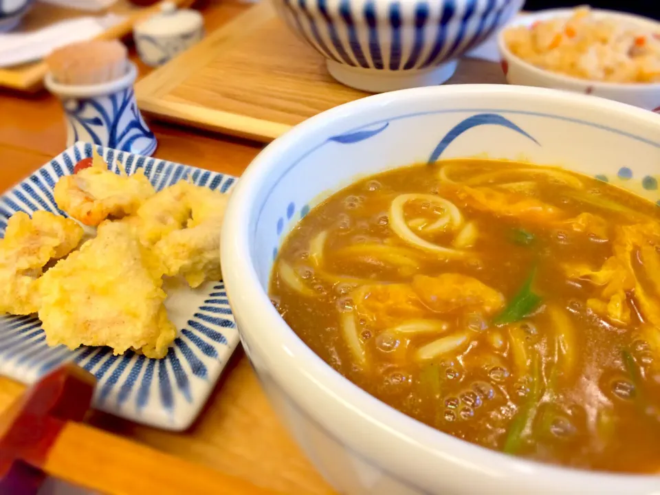 かしわ天 カレーうどん|山中純代さん