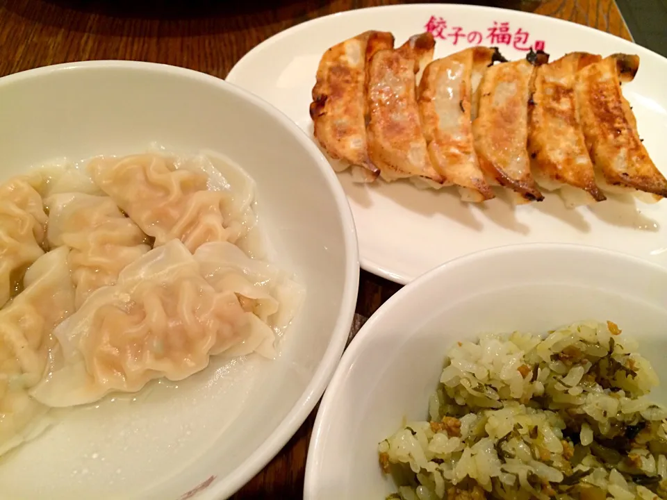 Snapdishの料理写真:中目黒 『餃子の福包』でランチ💕|しおりさん