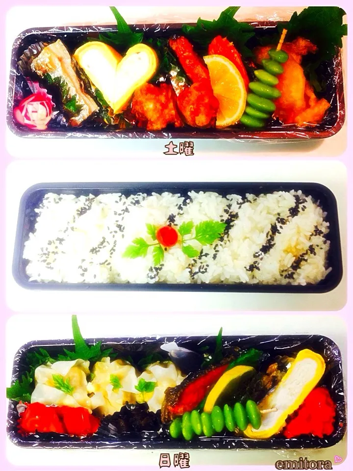 土日お弁当🍱|femi🌿さん