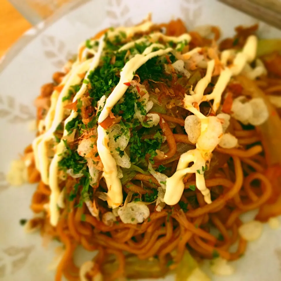 Snapdishの料理写真:ソース焼きそば❤️|シーチキンさん