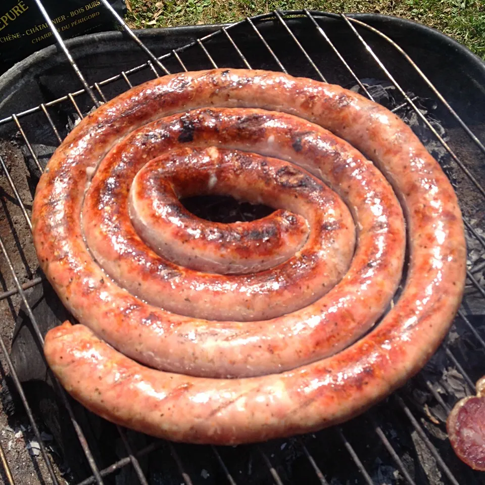 Saucisse de Toulouse au barbecue|jm gobetさん