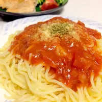 Snapdishの料理写真:PHILIPSヌードルメーカーのパスタ|Aki Hattoriさん