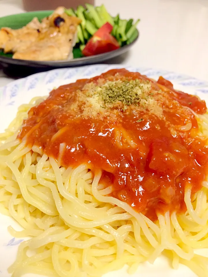 Snapdishの料理写真:PHILIPSヌードルメーカーのパスタ|Aki Hattoriさん