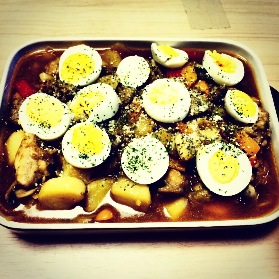 Chicken Adobo With Egg And Mushroom|Joma Angelesさん