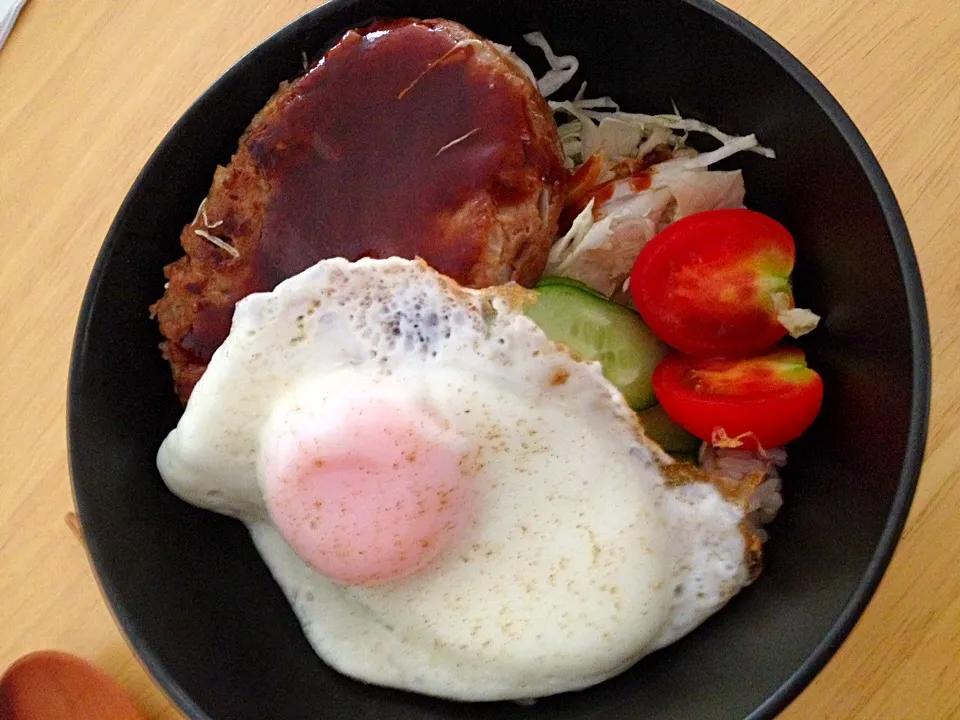 7/20 ロコモコ丼|ちあきさん