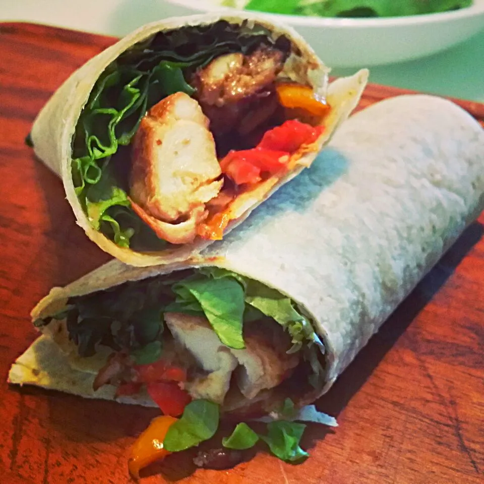 bulgogi chicken wraps|Juneさん