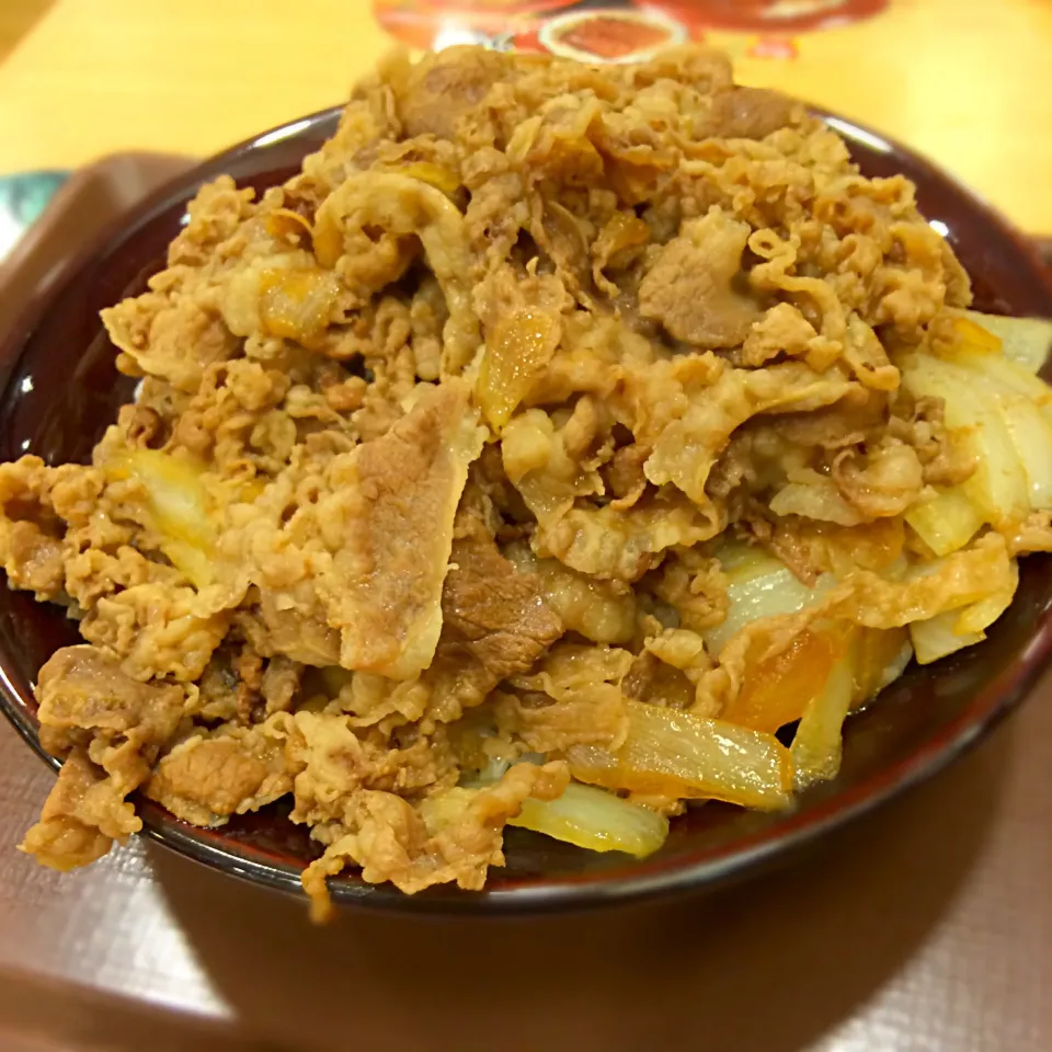 すき家 牛丼キング|nanpuuさん