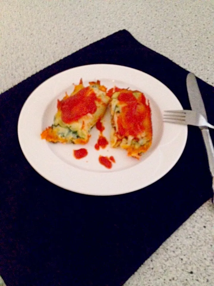 Snapdishの料理写真:Cannelloni (spinach and ricotta cheese)|Tonga Alさん