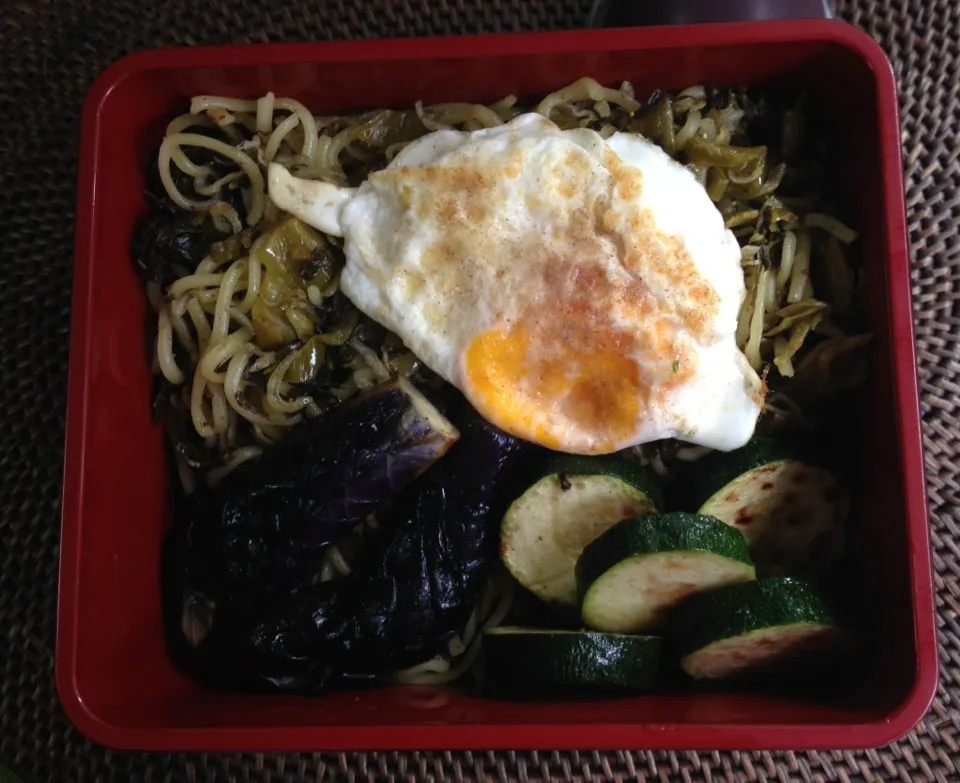 高菜とじゃこの焼きそば弁当|*なおみん*さん