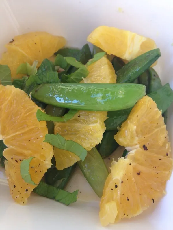 Snap Pea , Orange and Mint Salad|Christine pavelkaさん