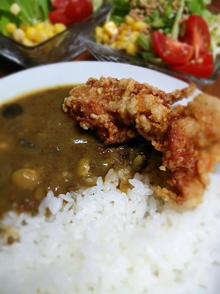 から揚げカレー|cloverさん