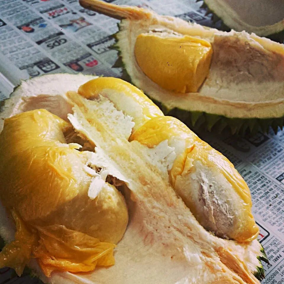 King of fruits - durian, for tea! 😋|genさん