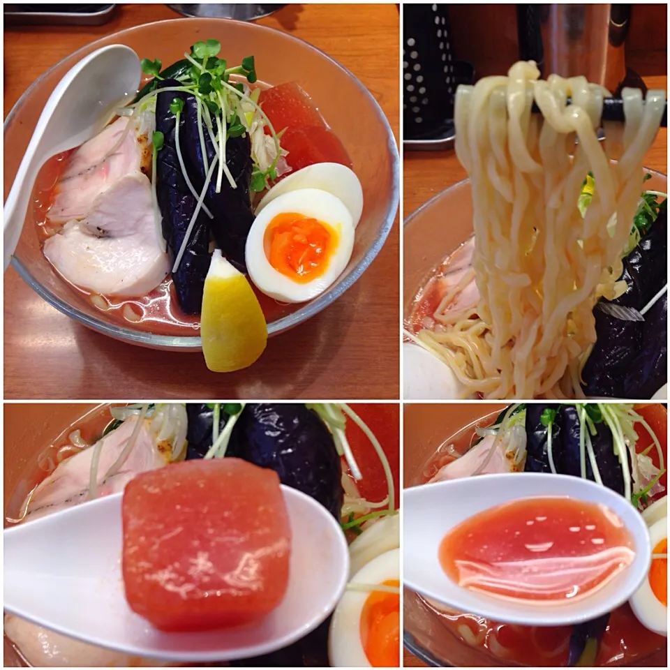 おしゃっぴトマト麺@福の神食堂(末広町)|塩豚骨さん