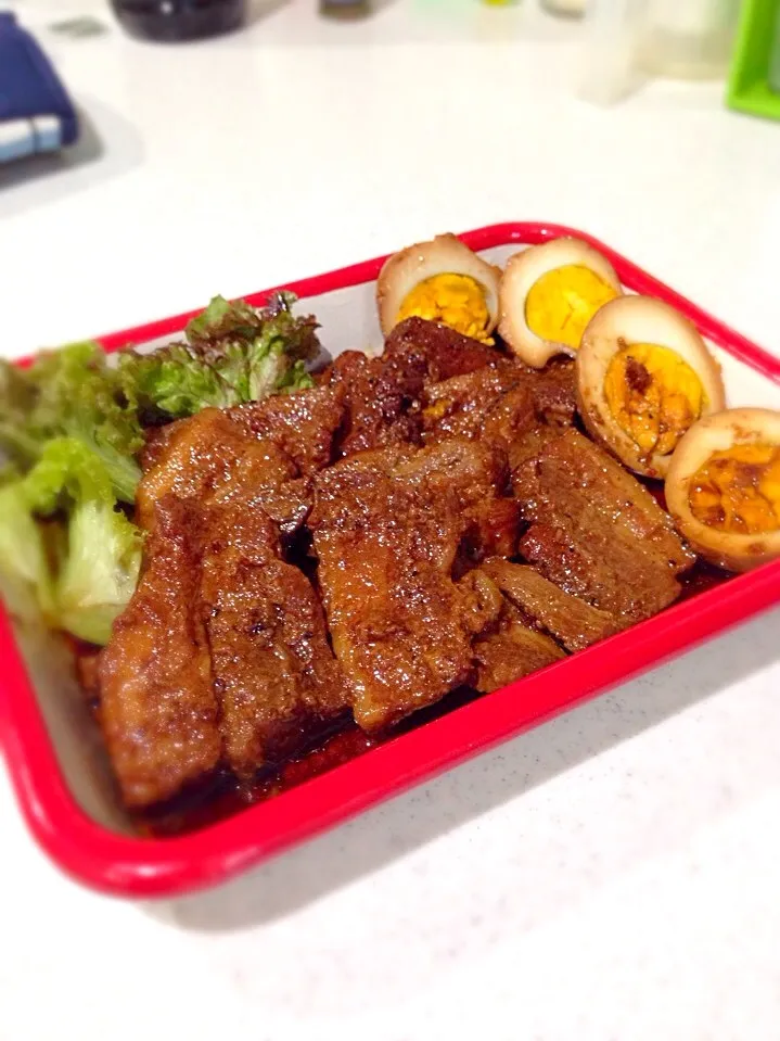 Snapdishの料理写真:りりたんこぶさんの料理 炊飯器で作ったじゅわトロチャーシューどーん💥（丼）|S.Kasumiさん