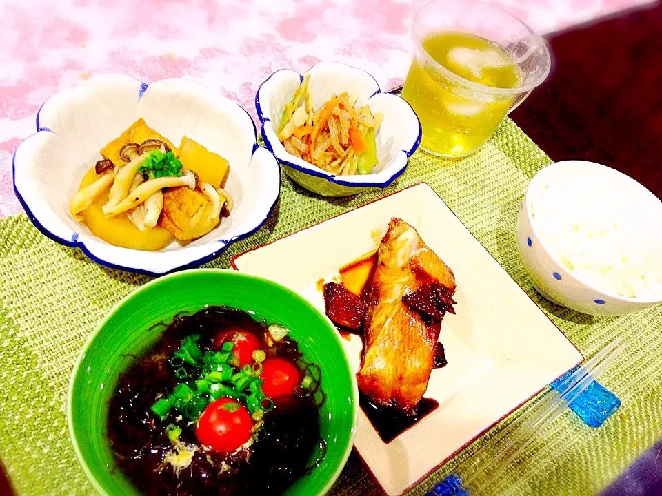 赤魚の煮付けなどの和食ご飯〜‼︎|Seikoさん